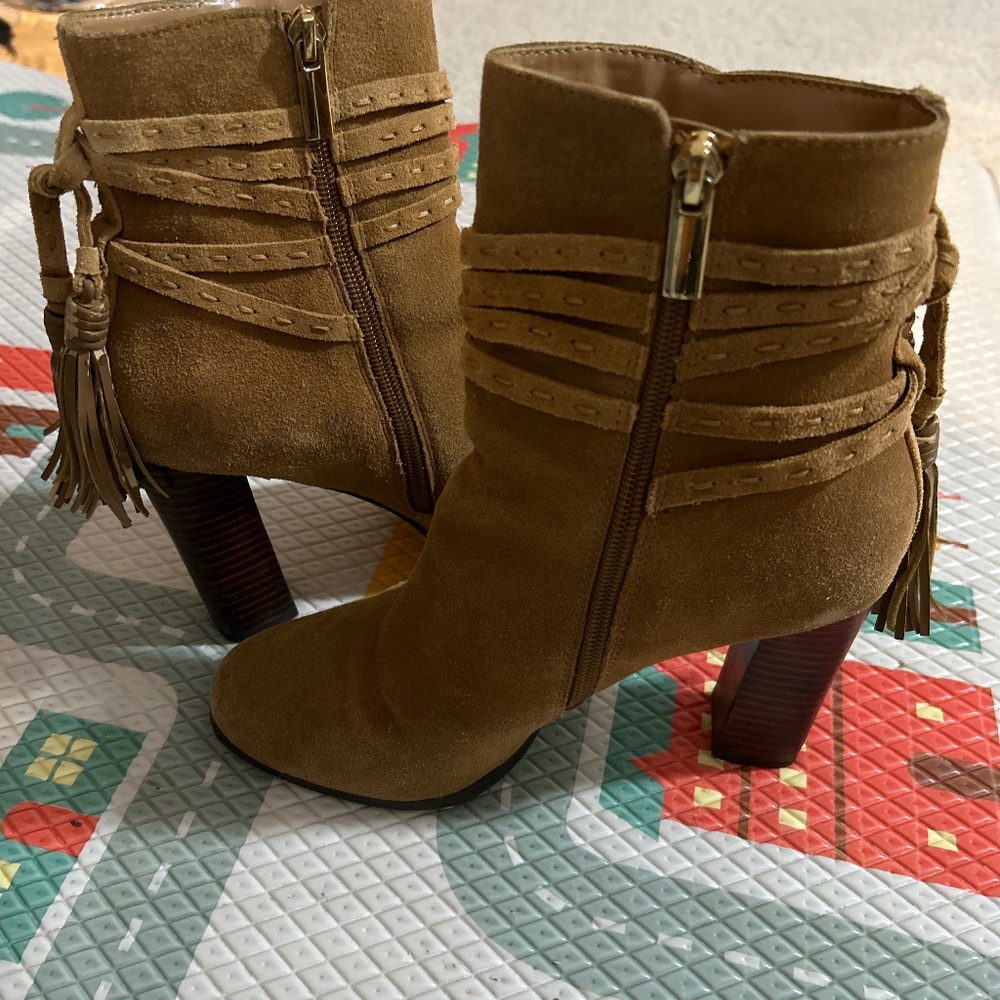 Suade said fifth ave boots